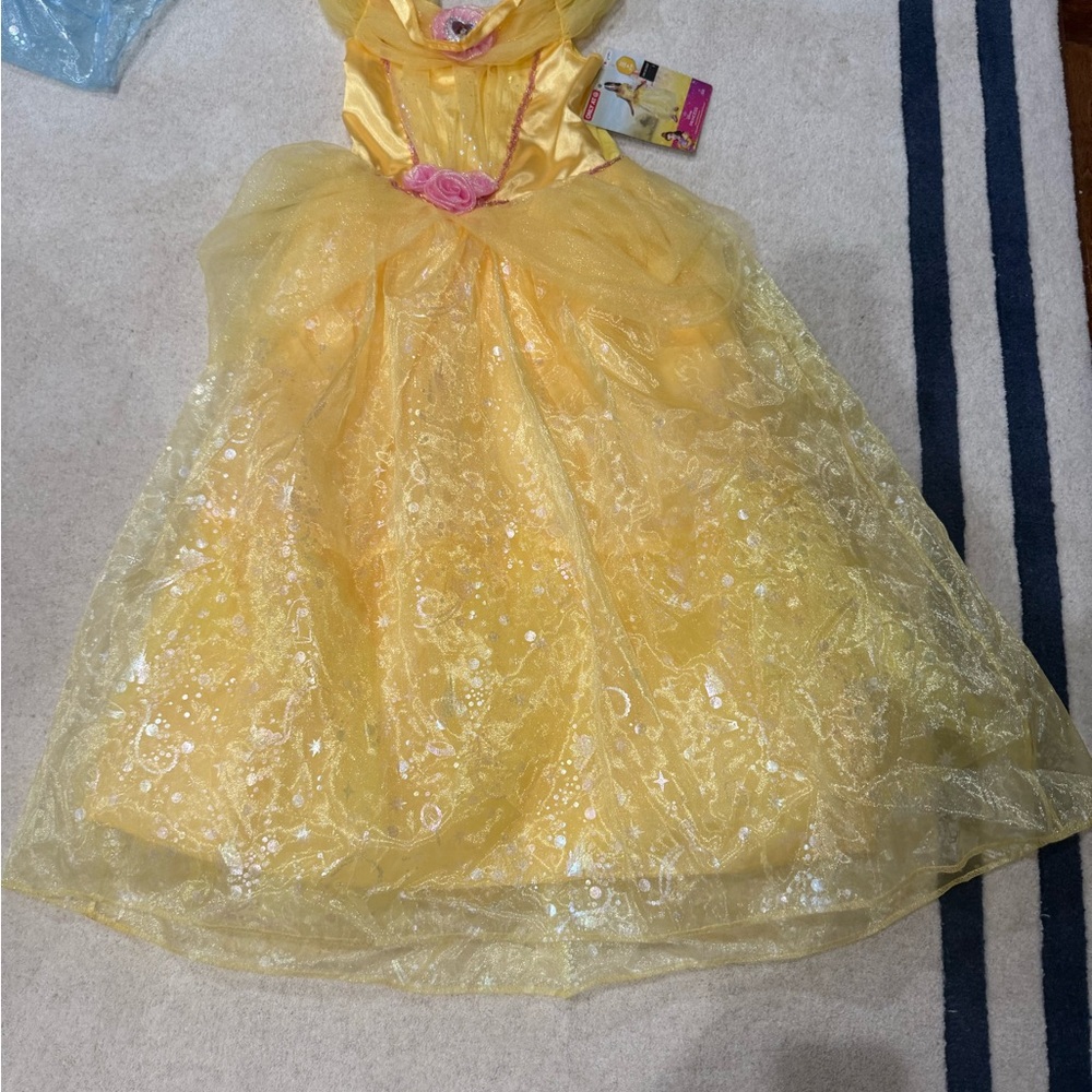 NWT size 7-8 Disney Beauty and the Beast Belle Princess dress
